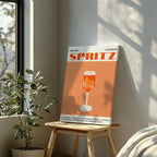 Classic Aperol Spritz Orange Cocktail Drinks - Framed Canvas Wall Art Print | House Prints