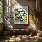 Life Is Better With A Bunch of Bananas - Framed Canvas Wall Art Print | House Prints