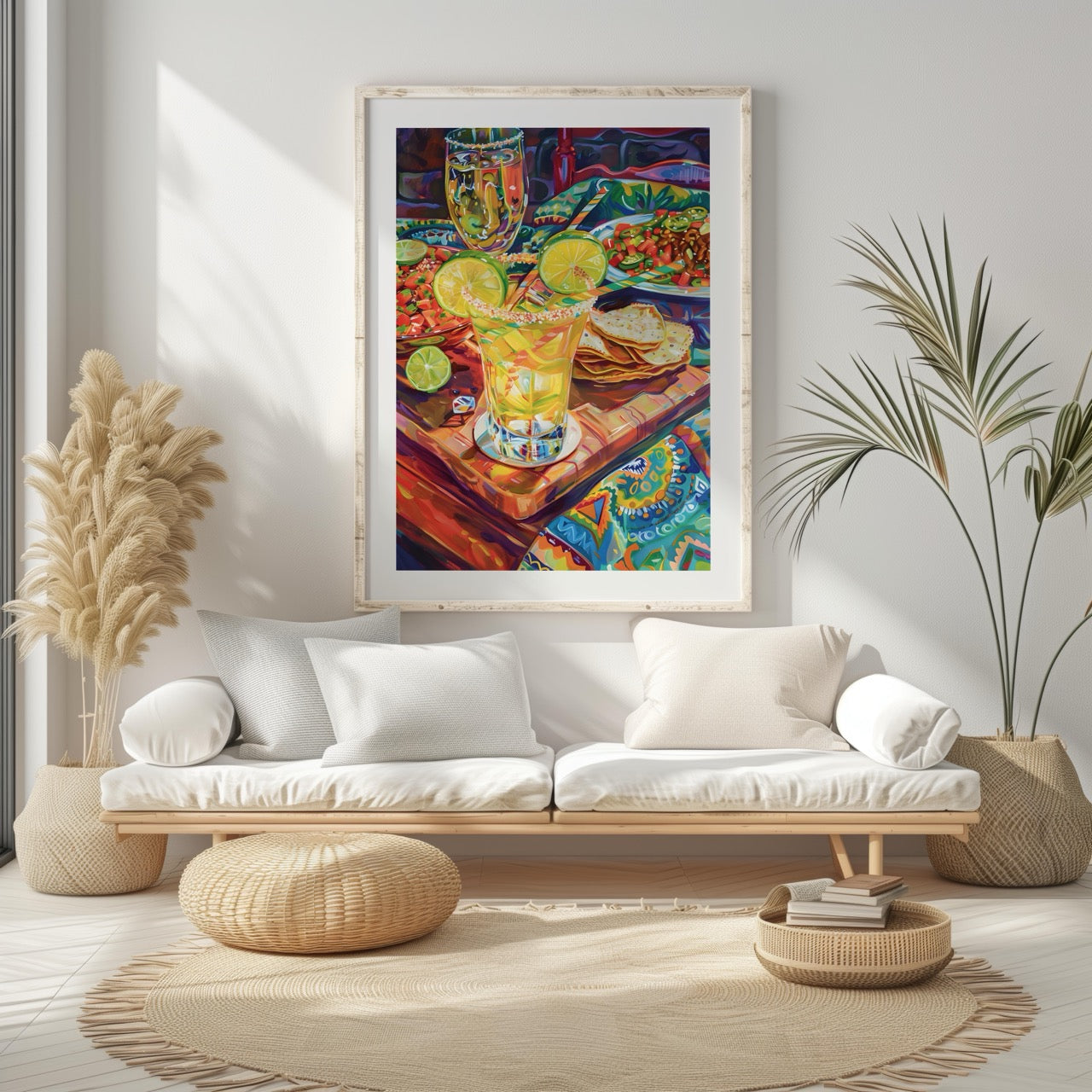 Fiesta Vibes and Lime Cheers - Rolled Poster Wall Art Print - House Prints