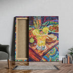 Fiesta Vibes and Lime Cheers - Framed Canvas Wall Art Print | House Prints