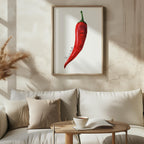 Red I'm So Hot Chilli Pepper - Rolled Poster Wall Art Print | House Prints