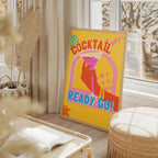 Classic Cocktail Ready Go Drinks - Rolled Poster Wall Art Print | House Prints