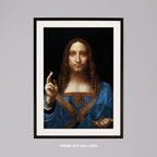Salvator Mundi - Leonardo da Vinci - Rolled Poster Wall Art Print | House Prints