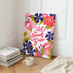 Let Yourself Grow - Rosalinde Clara - Framed Canvas Wall Art Print | House Prints