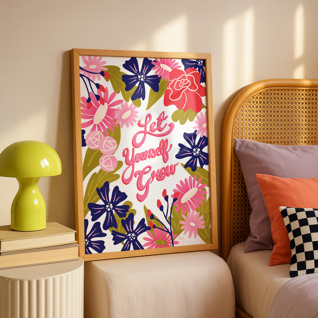 Let Yourself Grow - Rosalinde Clara - Rolled Poster Wall Art Print | House Prints