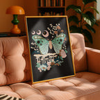 Lunar Moth Grove - Rosalinde Clara - Rolled Poster Wall Art Print | House Prints