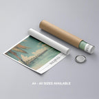 Paradise Maldives Beach World Travel - Rolled Poster Art Print | House Prints