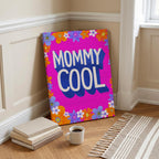 Mommy Cool - Seta Zakian - Framed Canvas Wall Art Print