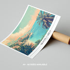 Serene Monte Carlo Beach World Travel - Rolled Poster Art Print | House Prints
