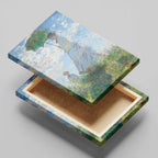 Madame Monet and Her Son - Claude Monét - Framed Canvas Wall Art Print | House Prints
