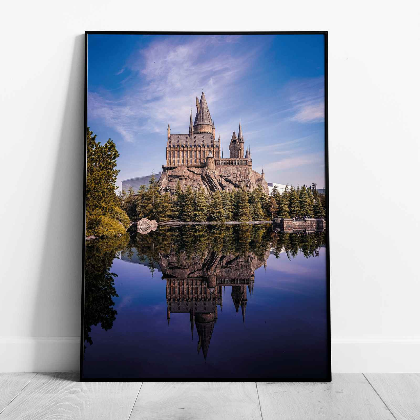 Magical Fantasy Castle Landscape - Rolled Poster Wall Art Print - House Prints