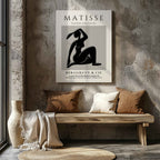 Modern Bold Figure Papers D'Occasion - Henri Matisse - Framed Canvas Wall Art Print