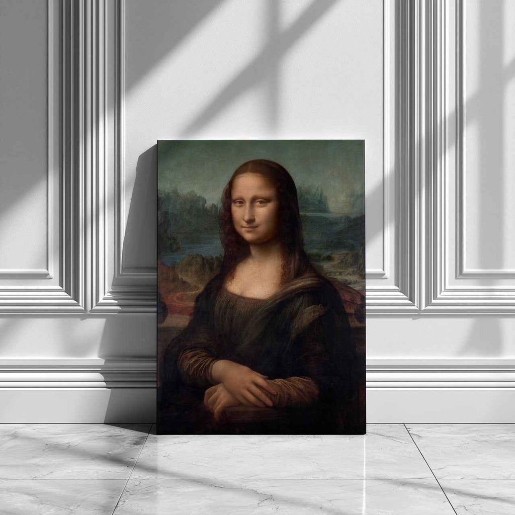 Mona Lisa - Leonardo da Vinci - Framed Canvas Wall Art Print | House Prints