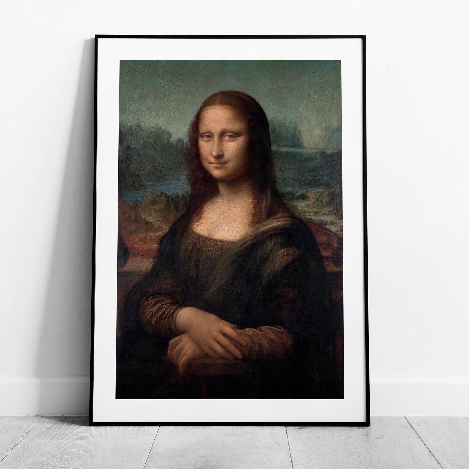 Mona Lisa - Leonardo da Vinci - Rolled Poster Wall Art Print - House Prints