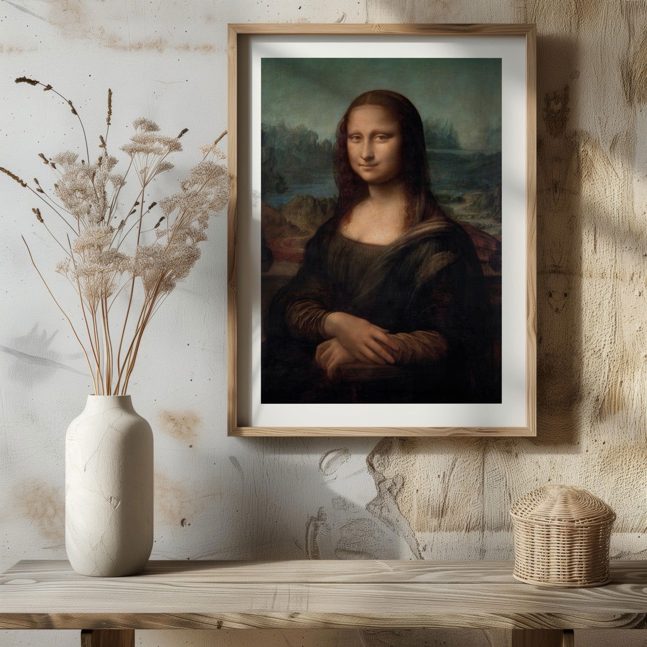 Mona Lisa - Leonardo da Vinci - Rolled Poster Wall Art Print - House Prints