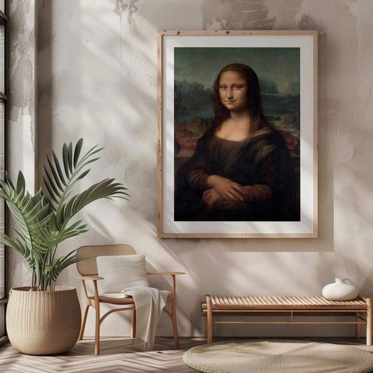 Mona Lisa - Leonardo da Vinci - Rolled Poster Wall Art Print - House Prints