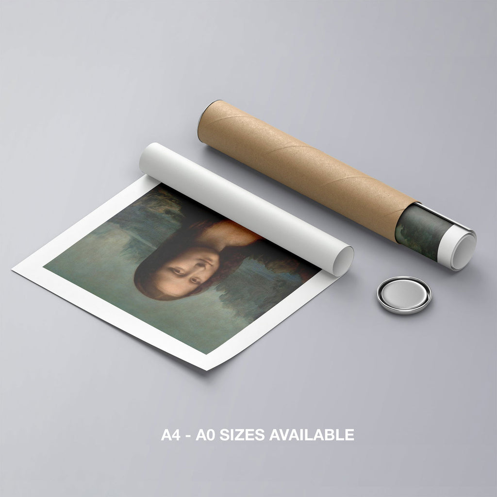 Mona Lisa - Leonardo da Vinci - Rolled Poster Wall Art Print | House Prints