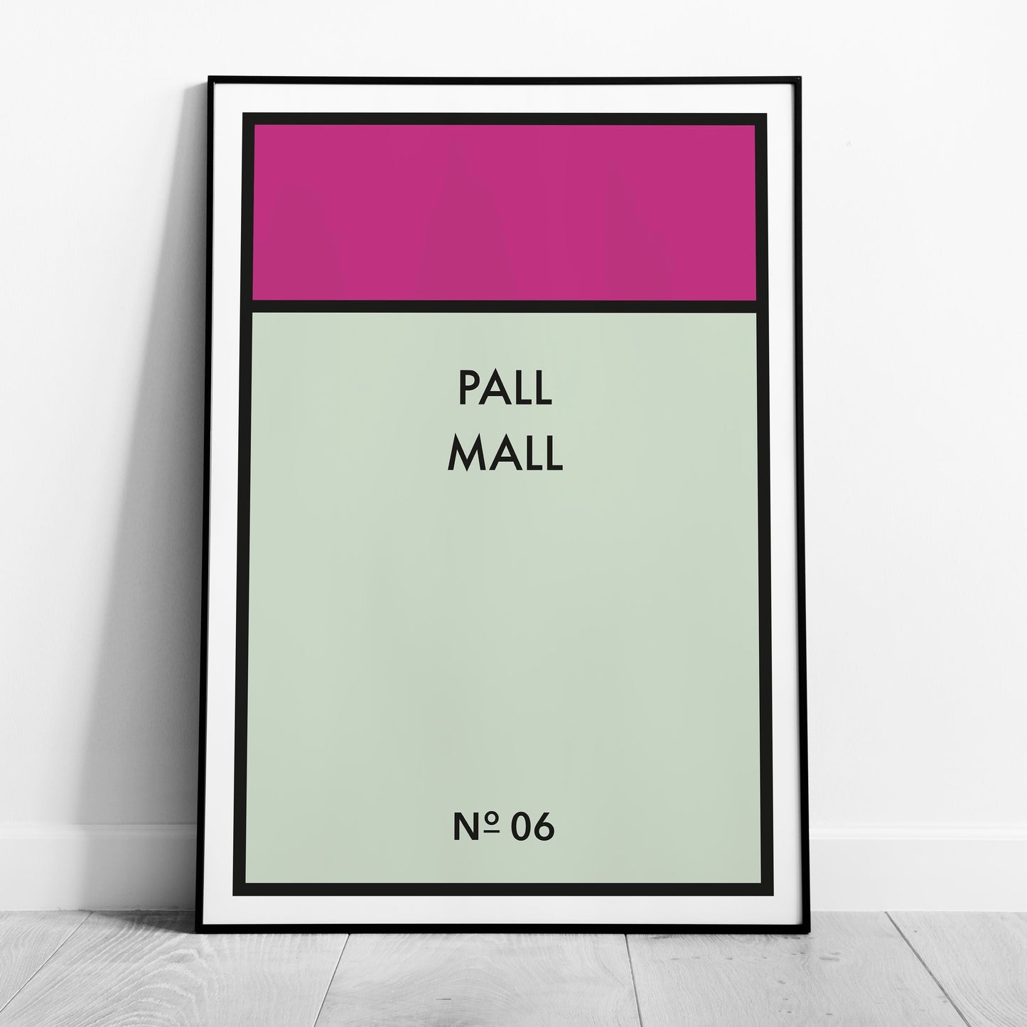 Custom Home Family Board Game Property - Rolled Poster Wall Art Print - House Prints