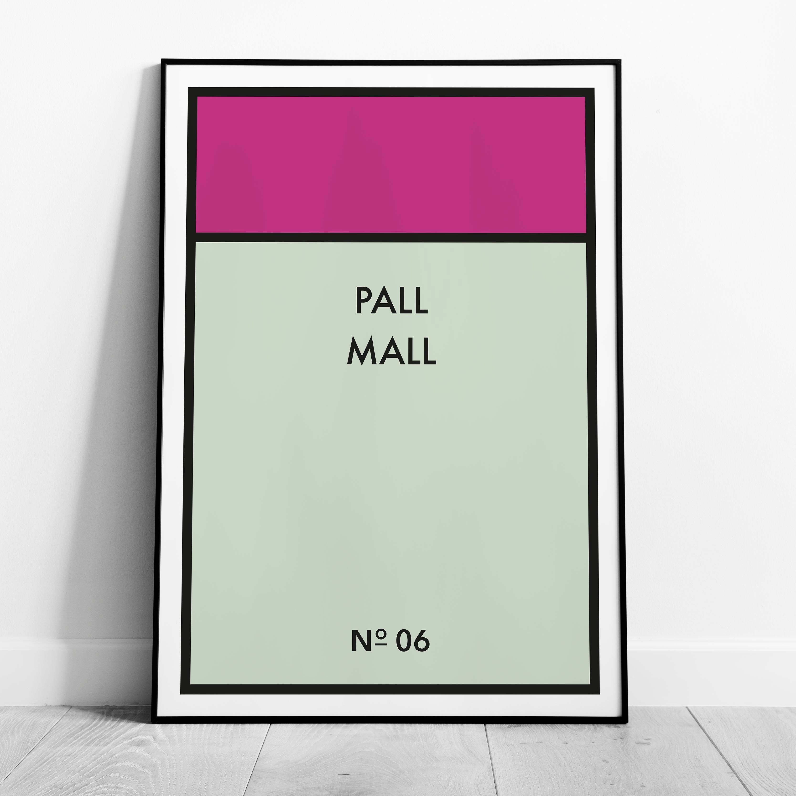 Custom Home Family Board Game Property - Rolled Poster Wall Art Print | House Prints