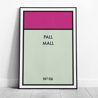 Custom Home Family Board Game Property - Rolled Poster Wall Art Print - House Prints
