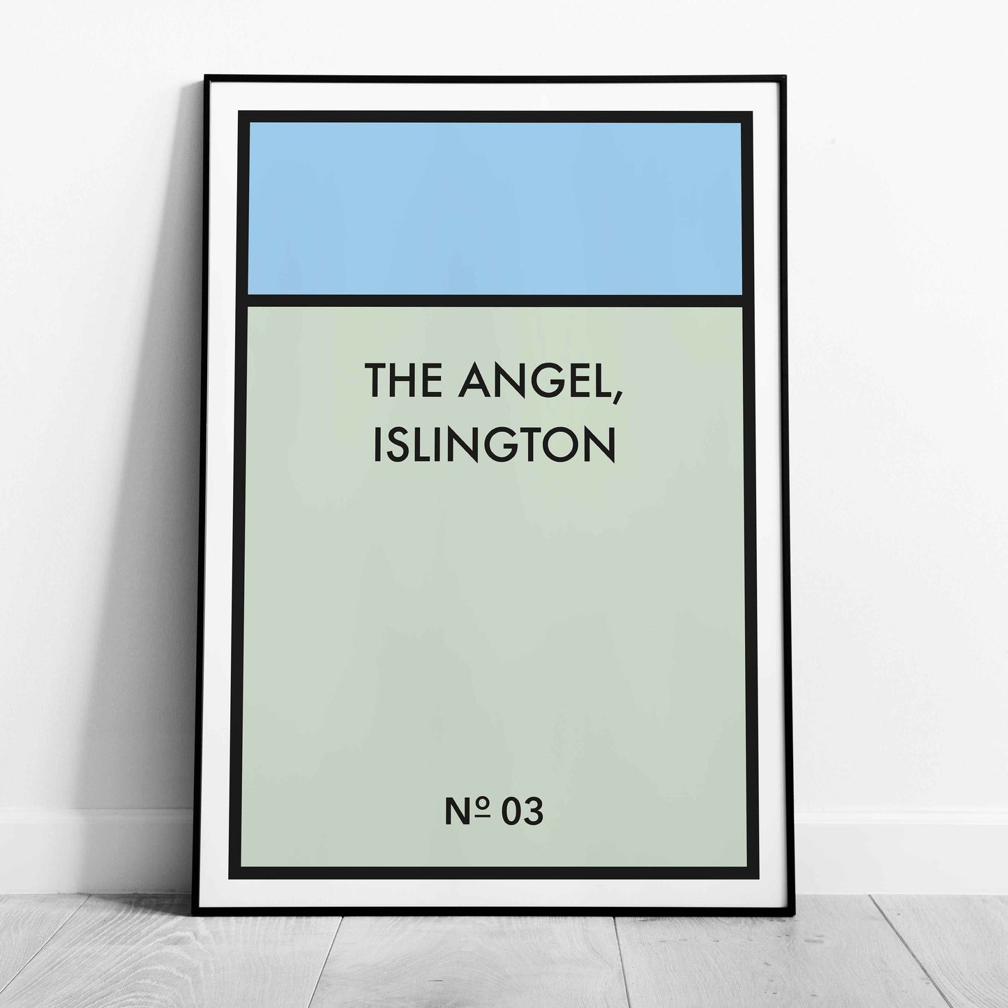 Custom Home Family Board Game Property - Rolled Poster Wall Art Print - House Prints