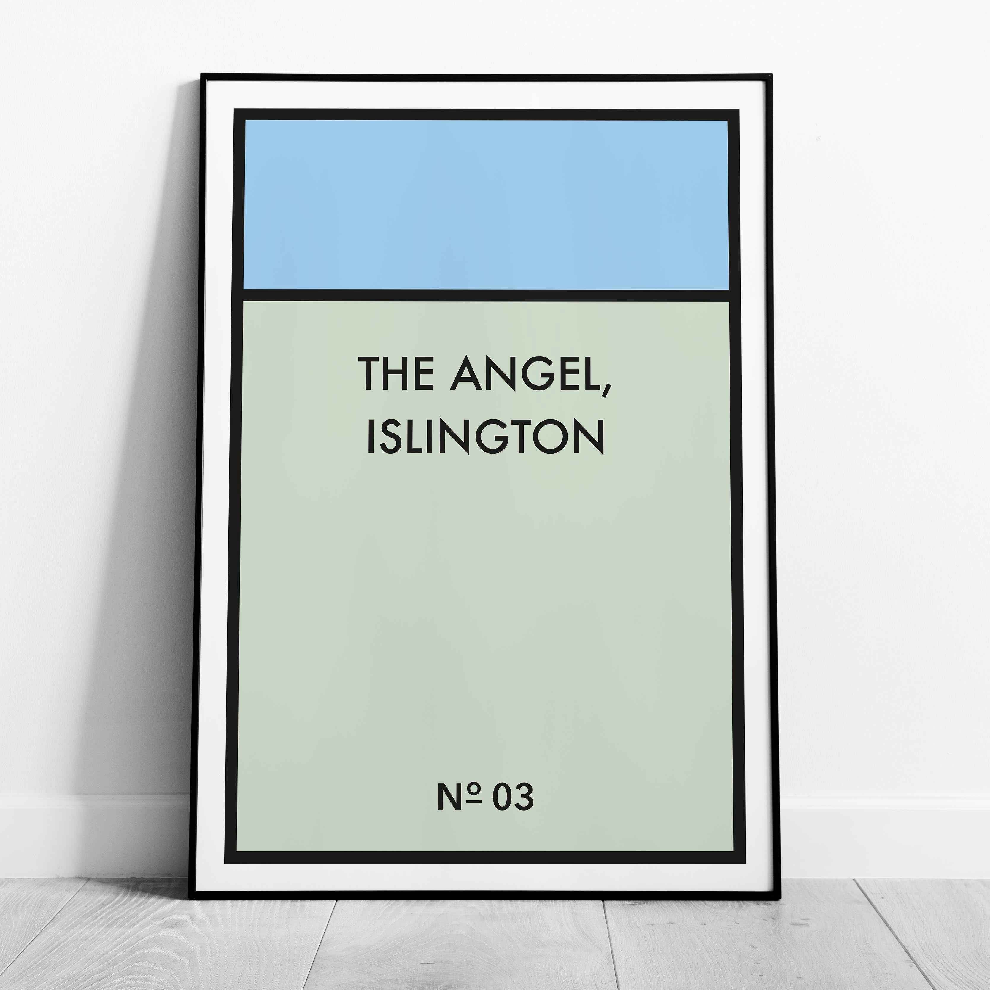 Custom Home Family Board Game Property - Rolled Poster Wall Art Print | House Prints