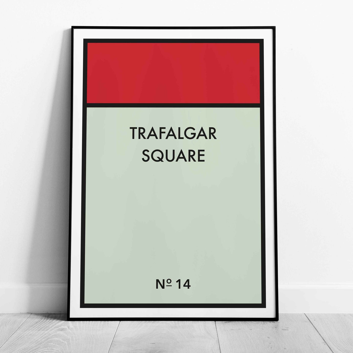 Custom Home Family Board Game Property - Rolled Poster Wall Art Print - House Prints