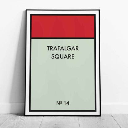Custom Home Family Board Game Property - Rolled Poster Wall Art Print - House Prints