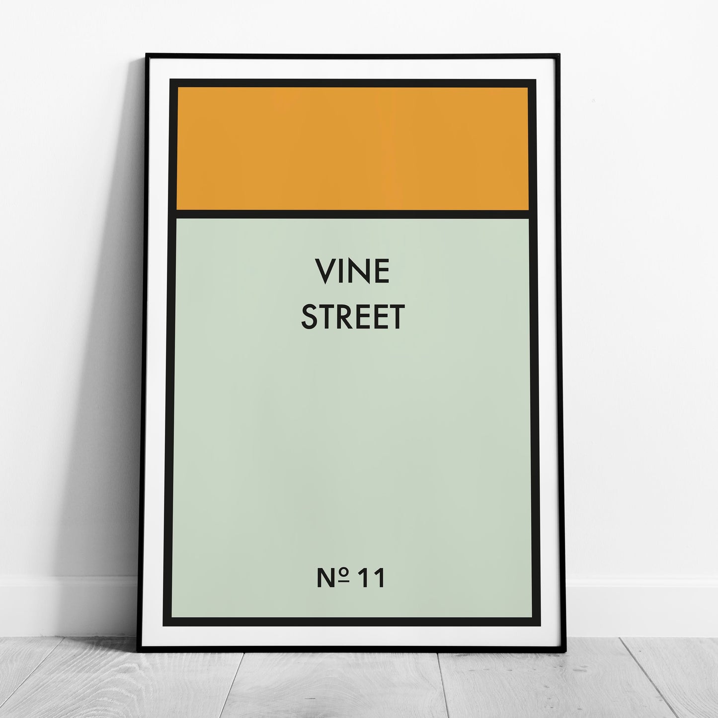 Custom Home Family Board Game Property - Rolled Poster Wall Art Print - House Prints
