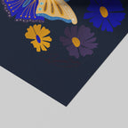 Moths in Stardust (Dark) - Rosalinde Clara - Rolled Poster Wall Art Print | House Prints
