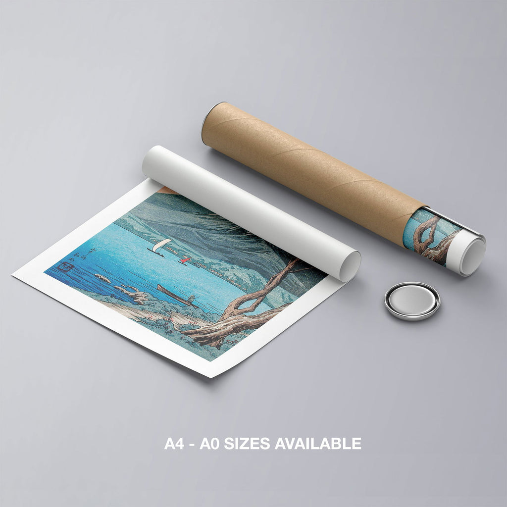 Mount Fuji from Lake Yamanaka - Hiroaki Takahashi - Rolled Poster Wall Art Print | House Prints