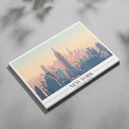 Iconic New York City NYC World Travel - Framed Canvas Wall Art Print | House Prints