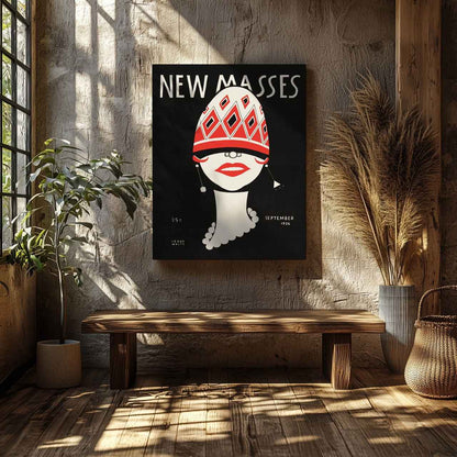 New Masses - Frank Walts - Framed Canvas Wall Art Print - House Prints