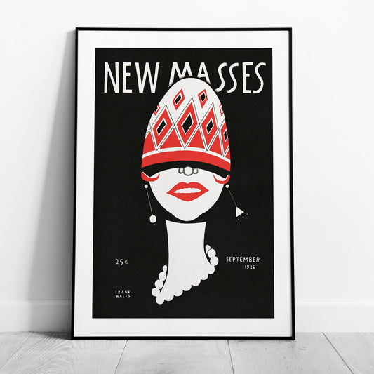 New Masses - Frank Walts - Rolled Poster Wall Art Print - House Prints