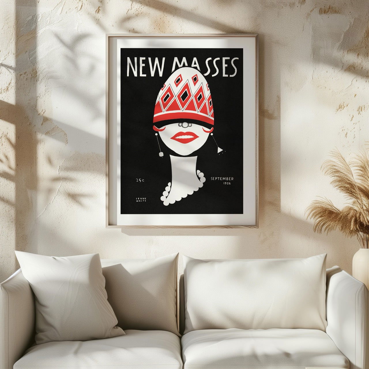 New Masses - Frank Walts - Rolled Poster Wall Art Print | House Prints