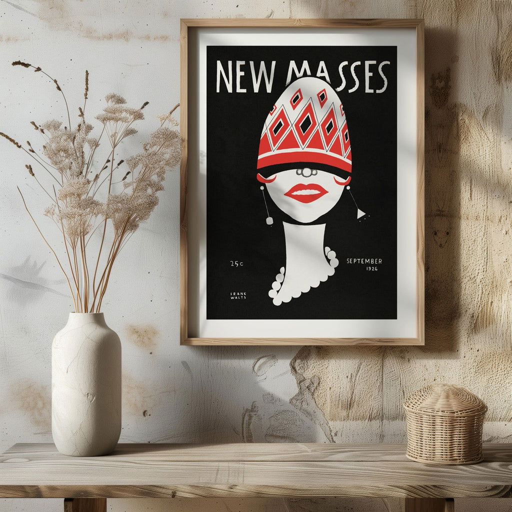 New Masses - Frank Walts - Rolled Poster Wall Art Print | House Prints