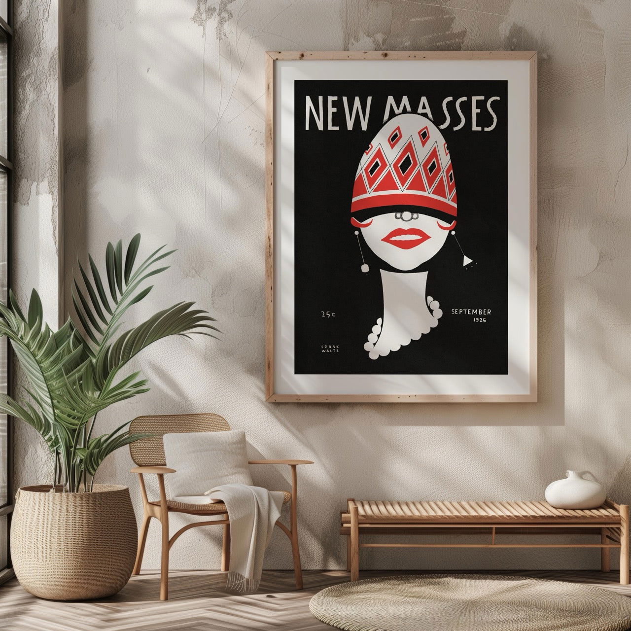 New Masses - Frank Walts - Rolled Poster Wall Art Print | House Prints