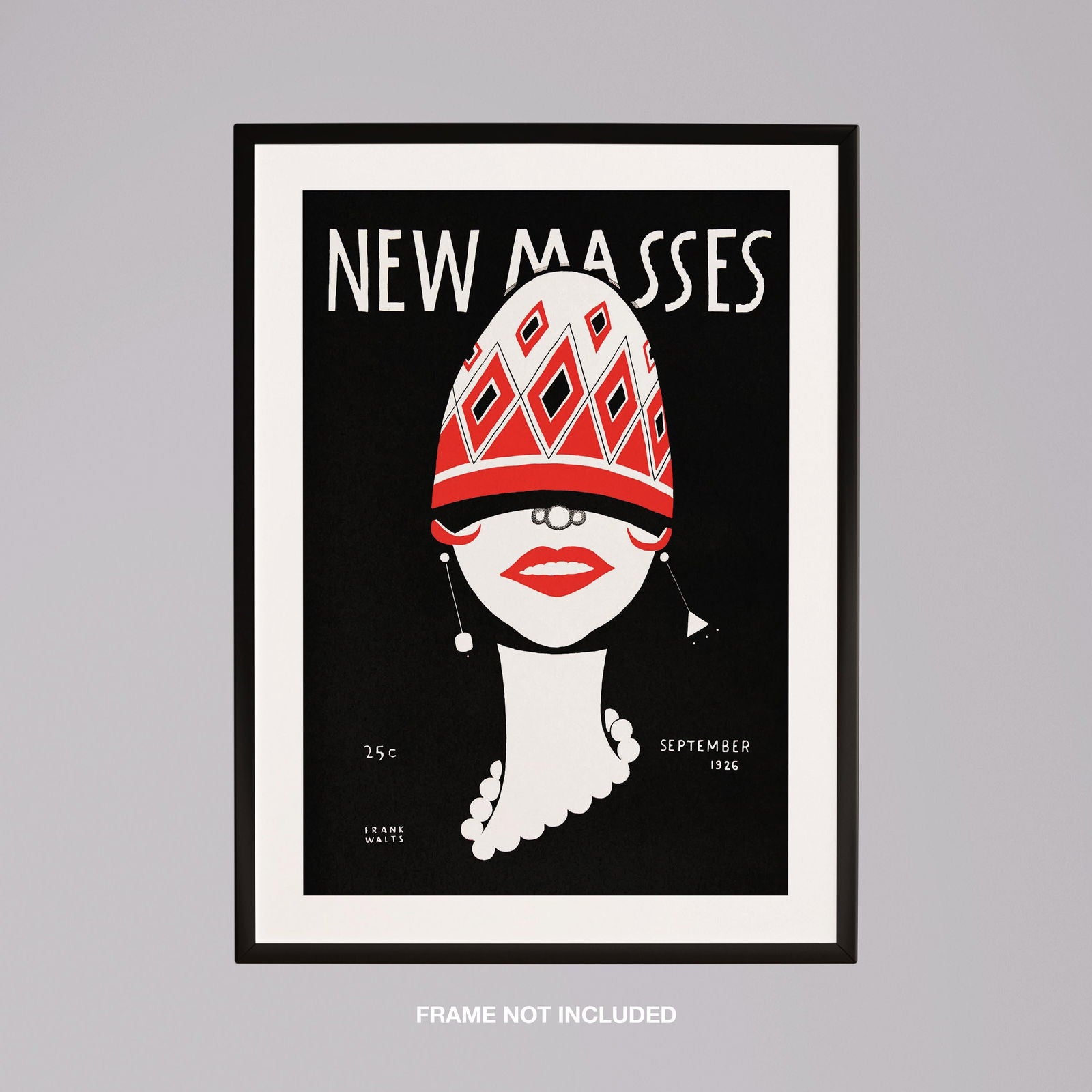 New Masses - Frank Walts - Rolled Poster Wall Art Print | House Prints