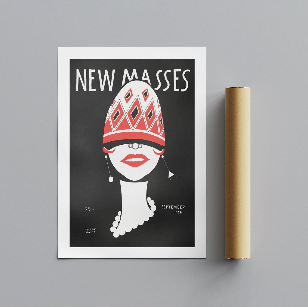 New Masses - Frank Walts - Rolled Poster Wall Art Print | House Prints