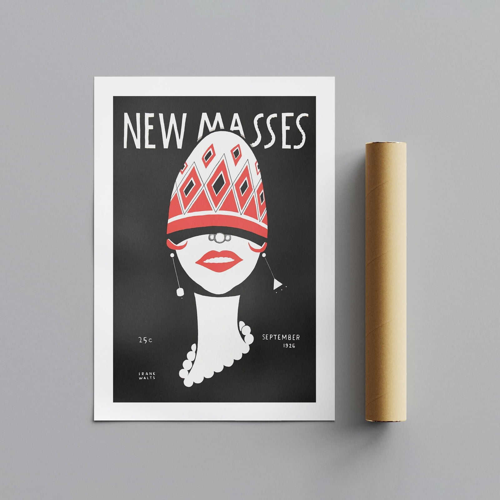 New Masses - Frank Walts - Rolled Poster Wall Art Print | House Prints