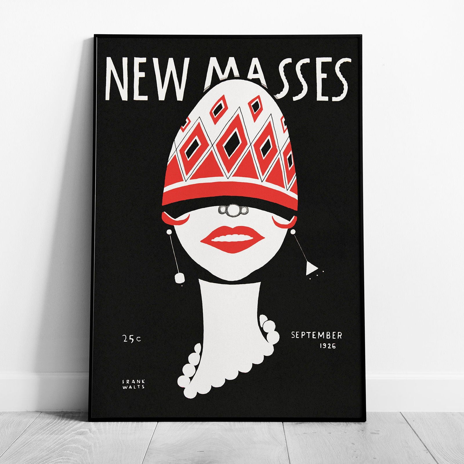 New Masses - Frank Walts - Rolled Poster Wall Art Print | House Prints