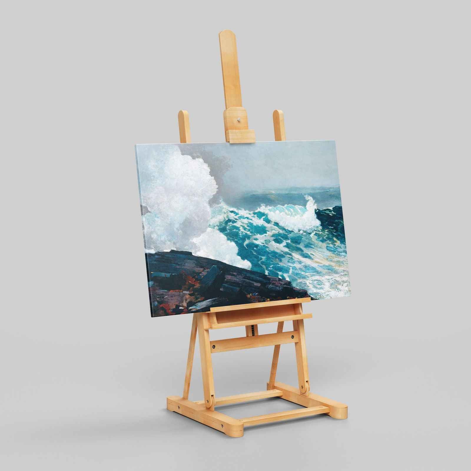 Northeaster - Winslow Homer - Framed Canvas Wall Art Print | House Prints