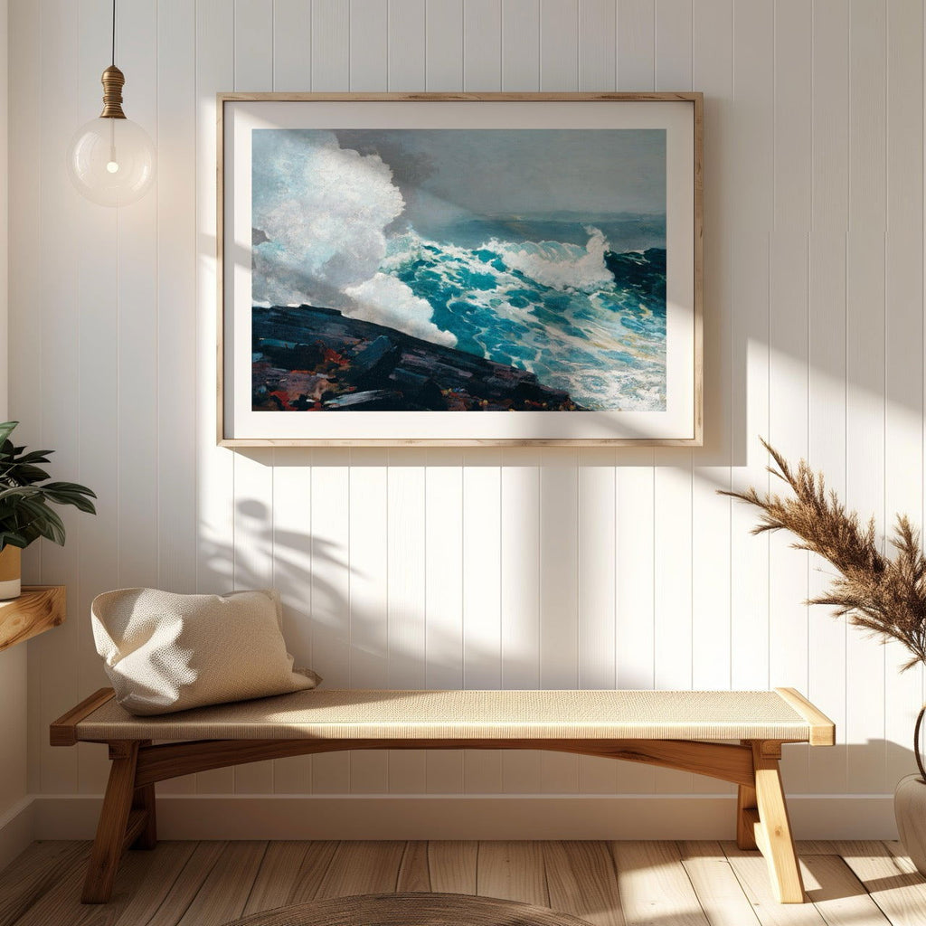 Northeaster - Winslow Homer - Rolled Poster Wall Art Print | House Prints