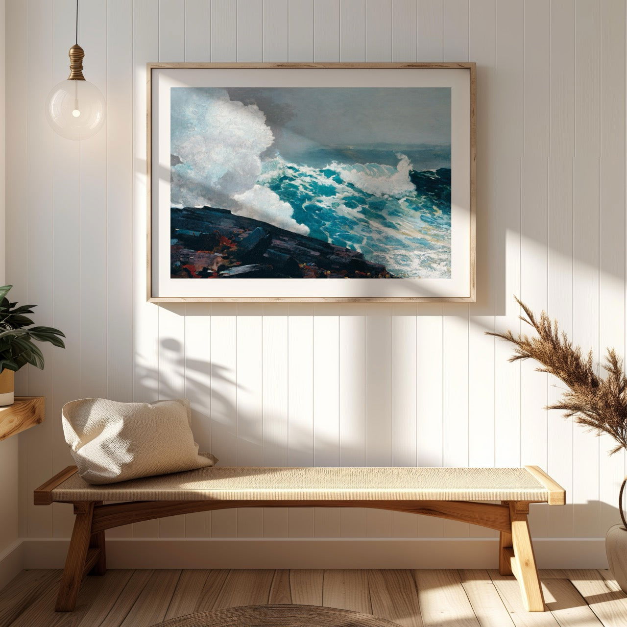 Northeaster - Winslow Homer - Rolled Poster Wall Art Print | House Prints