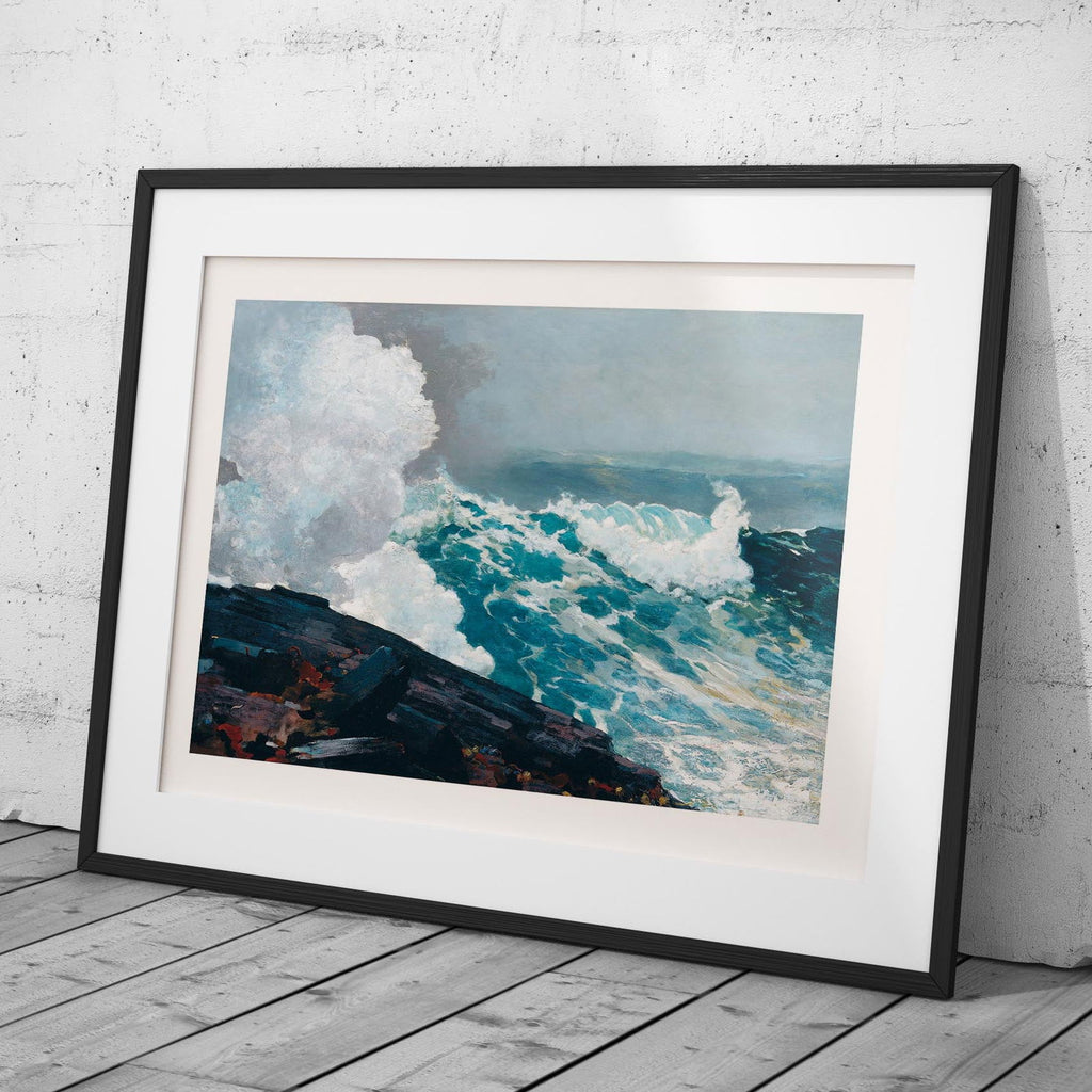 Northeaster - Winslow Homer - Rolled Poster Wall Art Print | House Prints