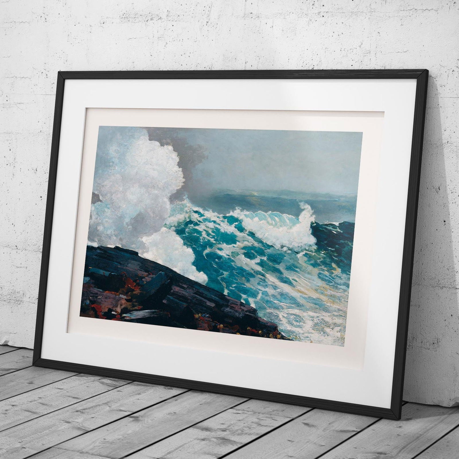 Northeaster - Winslow Homer - Rolled Poster Wall Art Print | House Prints