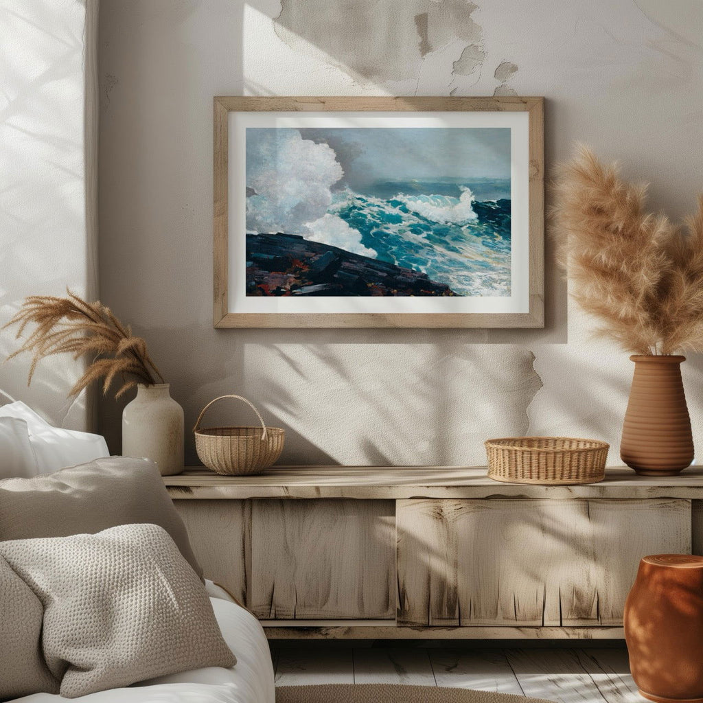 Northeaster - Winslow Homer - Rolled Poster Wall Art Print | House Prints
