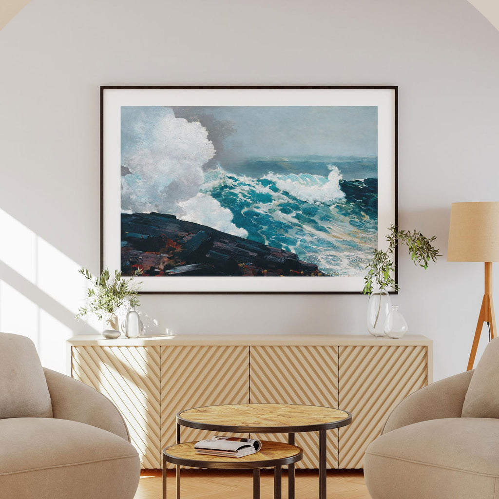 Northeaster - Winslow Homer - Rolled Poster Wall Art Print | House Prints