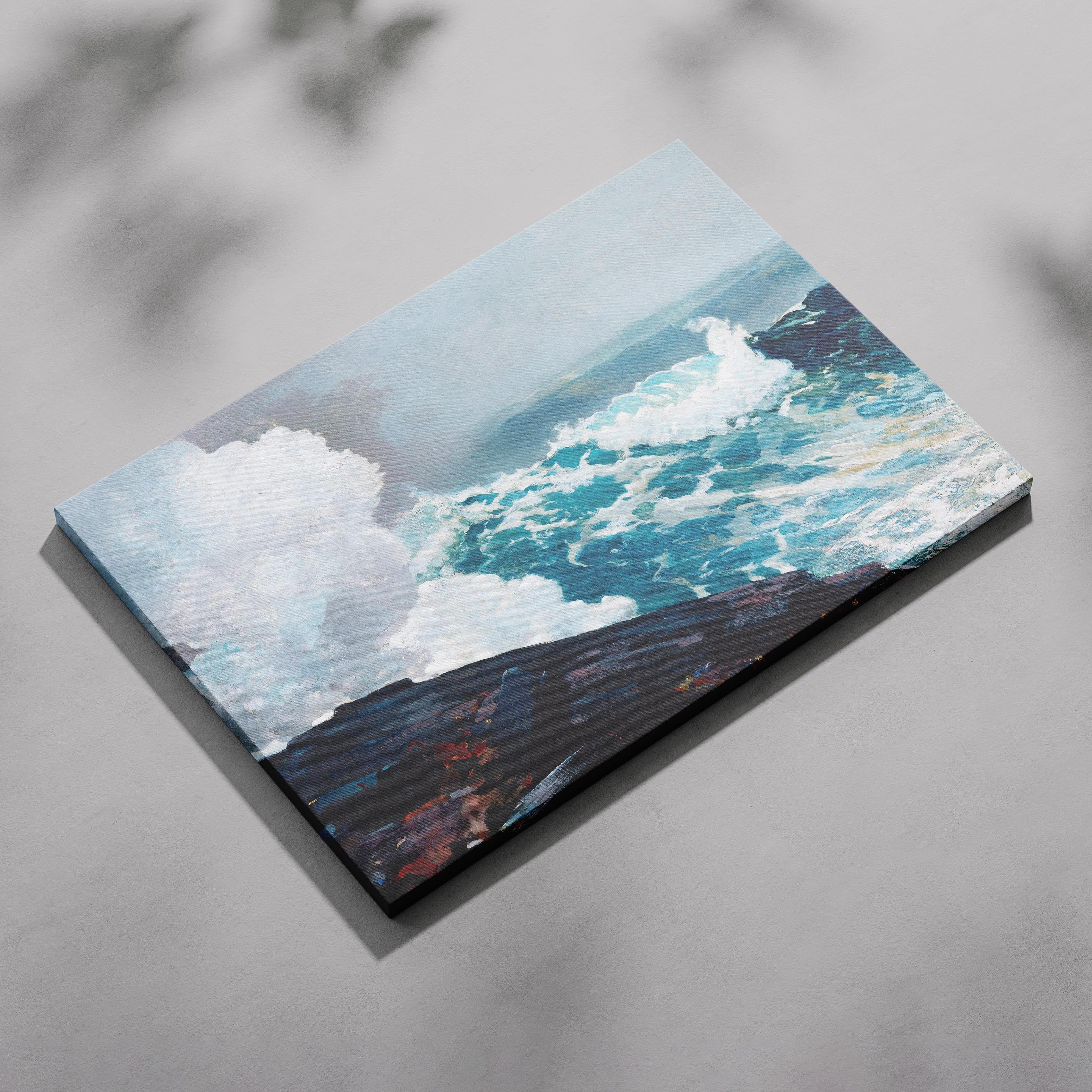 Northeaster - Winslow Homer - Framed Canvas Wall Art Print | House Prints