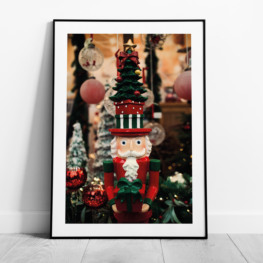 Nutcracker Traditional Christmas Tree Decorations - Rolled Poster Wall Art Print | House Prints